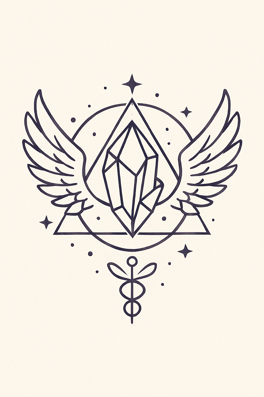 pramgick crystal angel cristal angel